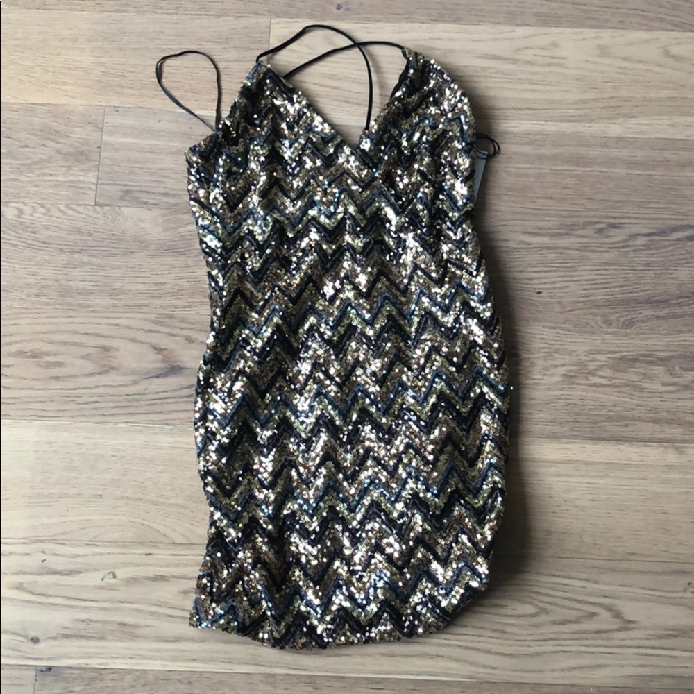 Sequin Mini Dress